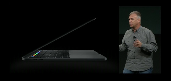 Apple、新型「MacBook Pro」発表 タッチバー搭載、指紋認証をサポート