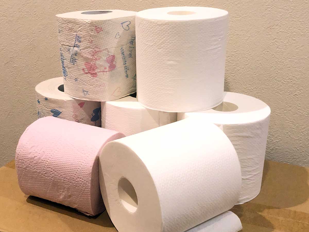☆THE TOILET PAPER メルカリに登場するトイレットペーパーがある