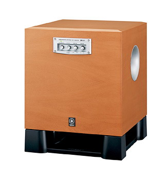 ヤマハ、同社シアタースピーカーと統一感のあるサブウーファー