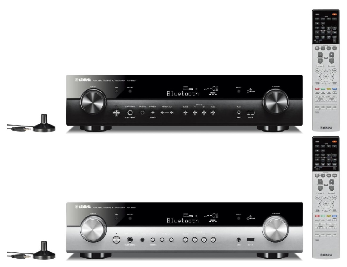 Yamaha RX-S600 AVアンプ 黒 リモコン・アンテナ付属 【公式通販】