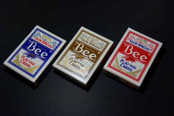 Bee Wynn deck 新品未開封 赤 青 Bee Wynn Playing Cards (Brown, Red