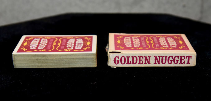 超美品 Golden Nugget 緑 カジノデック ゴールデンナゲット 超美品