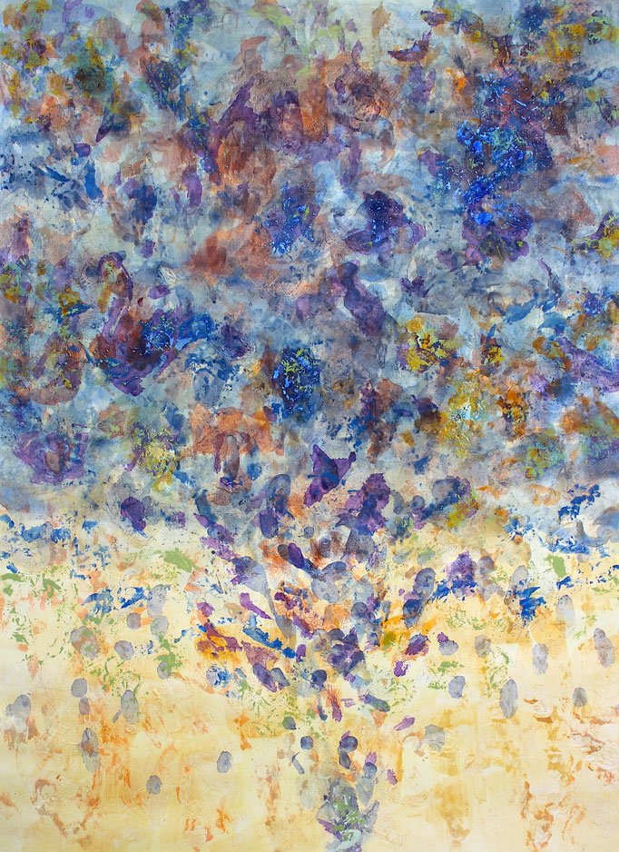 洋画/黒田進 作品『百二十五の眠りの中から』 洋画/黒田進