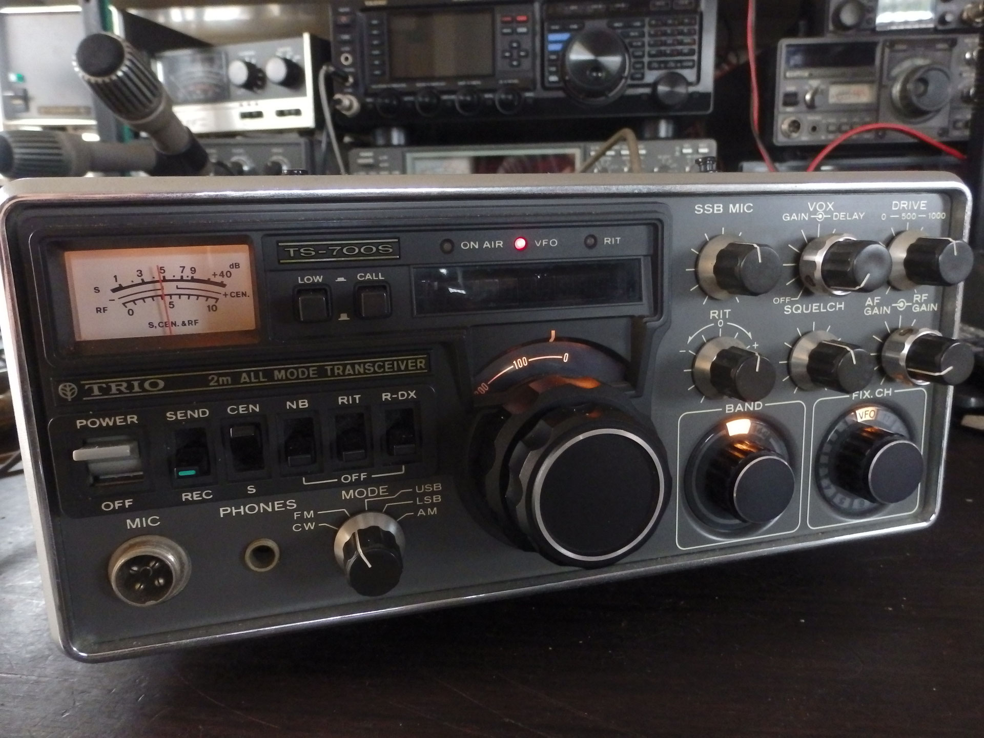 TRIO TS-700 2m ALLMODE TRANSCEIVER 無線機 TRIOトリオTRANSCEIVER