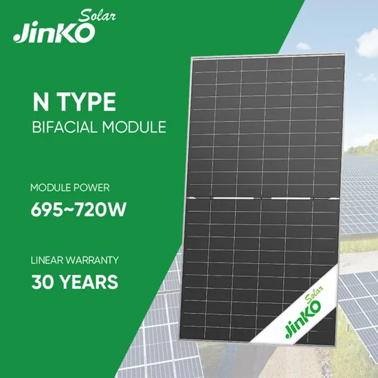 Jinko Tiger Neo N-Type Solar Panel Bifacial Dual Glass 695-720W