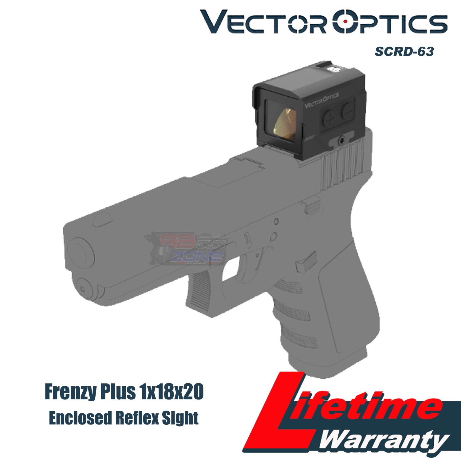 Vector Optics Frenzy Plus 1x18x20 Enclosed Reflex Sight 値下げ