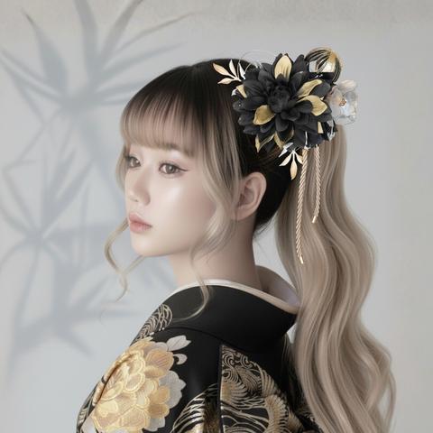 刀剣乱舞イメージ髪飾り 加州清光 - ha-na-na'S GALLERY | minne byGMO