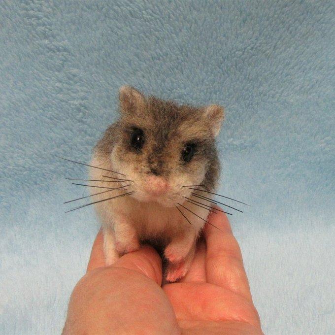 オーダーメイド】 ♪ロポさま♪ 専用ページ ハムスター 羊毛フェルト