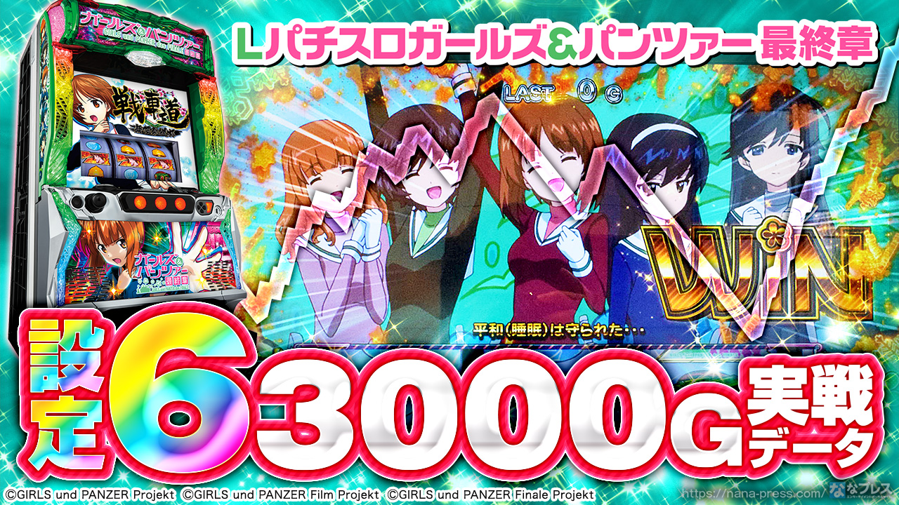 パチスロ実機 スマスロ L ガールズ＆パンツァー 最終章 ユニット付