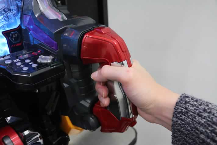 エヴァ15 未来への咆哮 役物 レバー