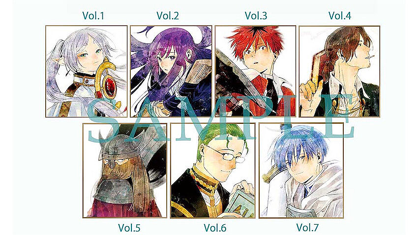 葬送のフリーレン」のBlu-ray＆DVD特典 ミニ色紙イラスト7種公開 (2023