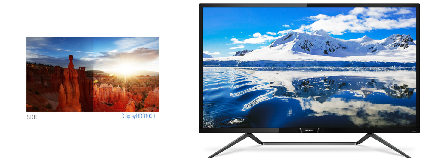 PHILIPS(ディスプレイ) 42.5型 4K Display HDR400対応 MVA液晶