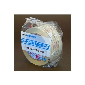 OPPテープ カートン用粘着テープ No.60 透明 軽～重量物の封かん用 幅