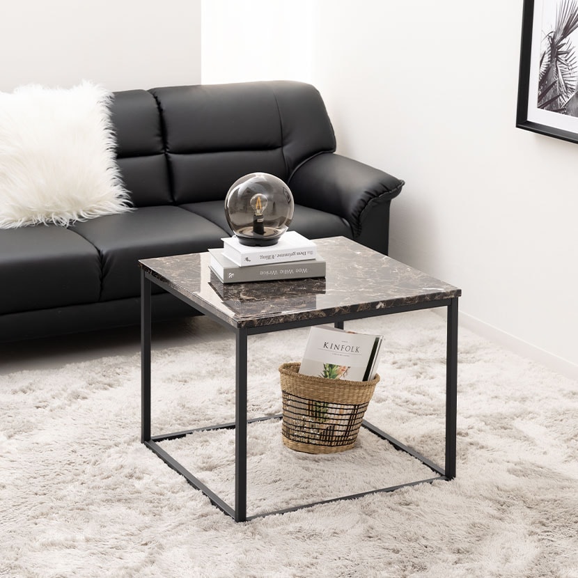 アスプルンドローテーブルサイドテーブルマーブル