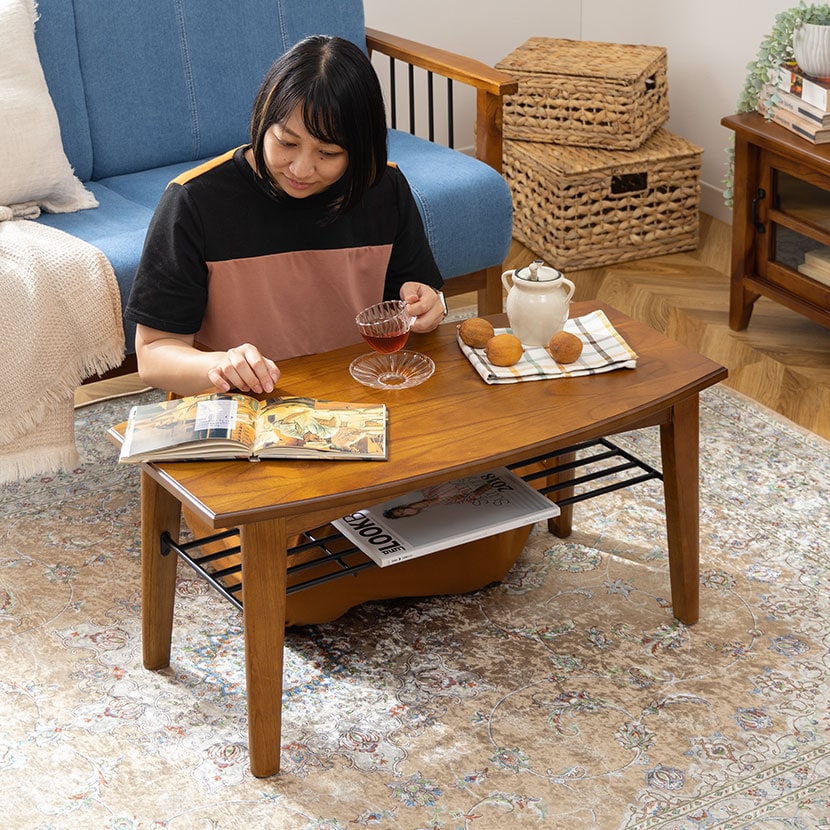 木製 センターテーブル リビング 応接用 アンティーク ビンテージ