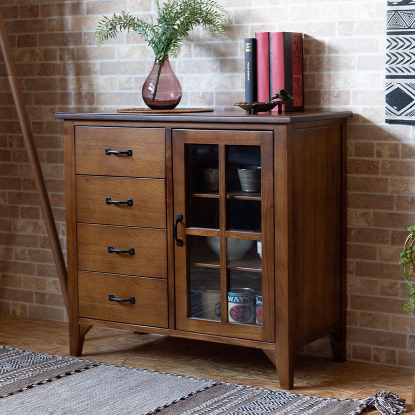 送料無料】 キャビネット ティンバ チェスト 収納棚 コンパクト