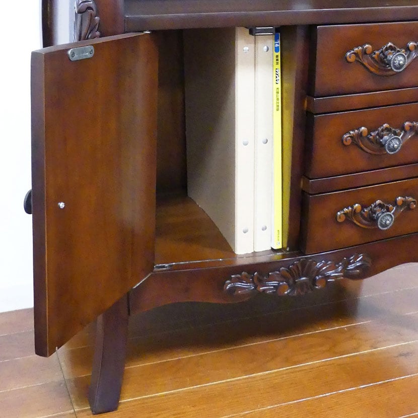 送料無料】 COMO コモ チェスト FAX台 電話台 引き出し ヨーロピアン風