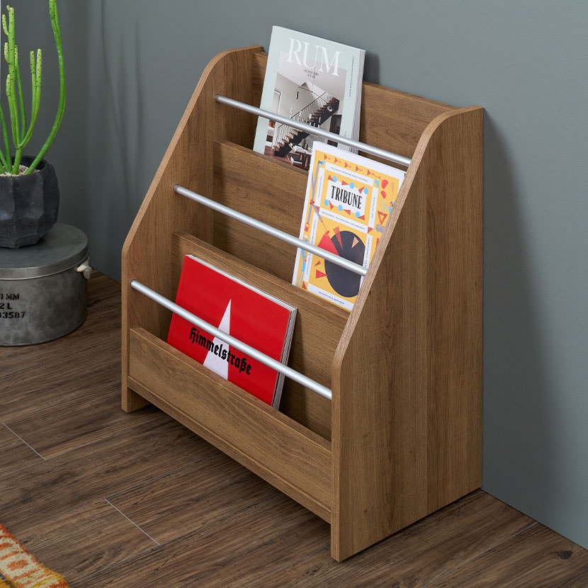 送料無料】 【次回入荷未定】レモダ 木製マガジンラック マガジン