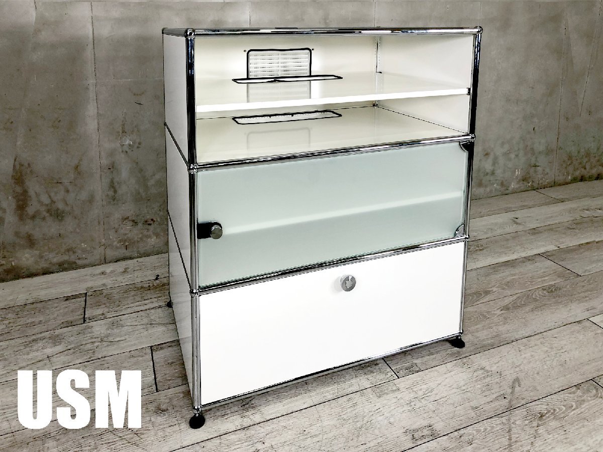 中古】 USMハラー ローキャビネット／オープン 385695 - 中古オフィス