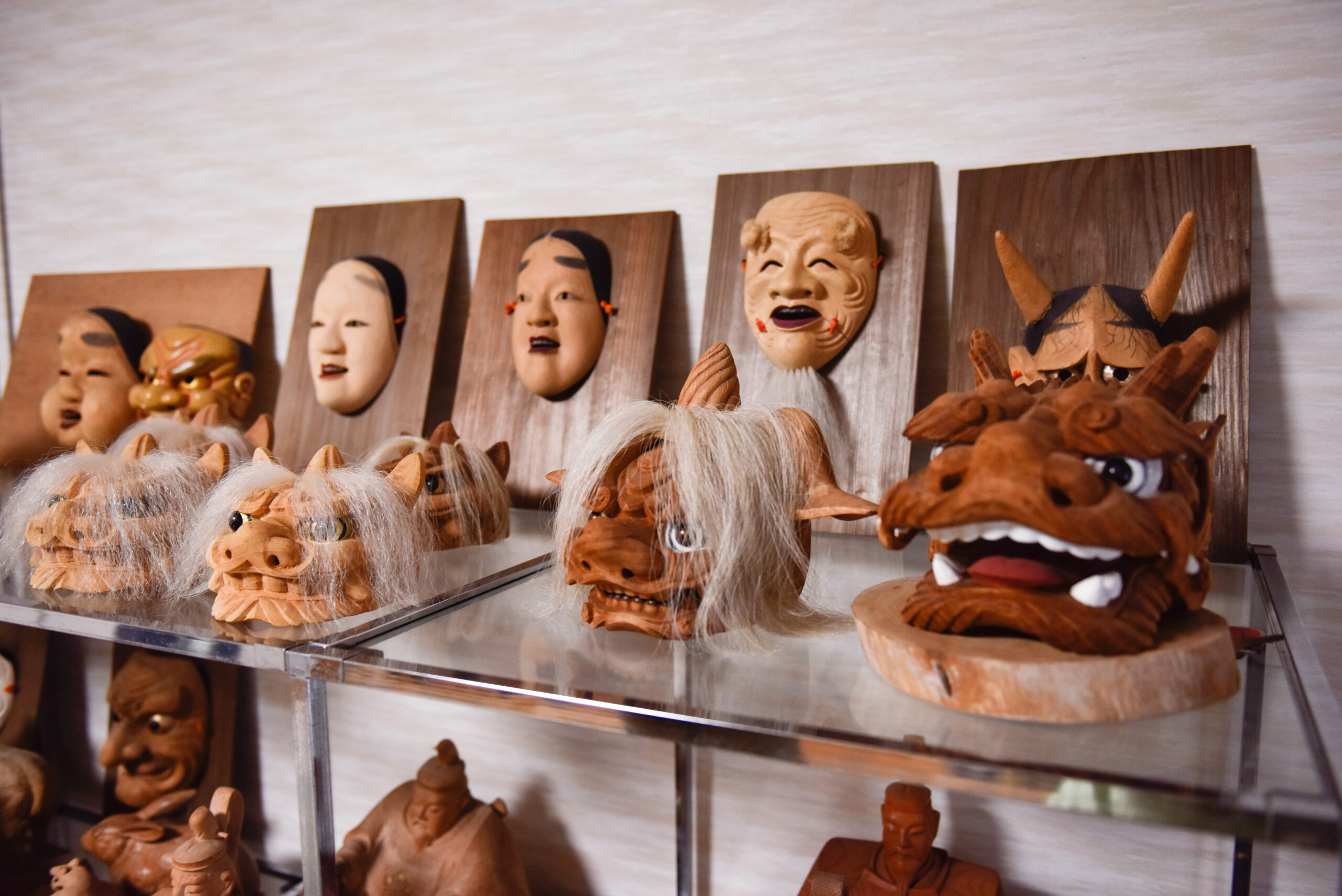 木製獅子舞獅子頭