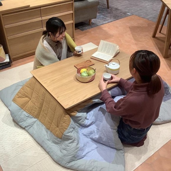 t)METTE(メッテ) こたつテーブル W1050 ウォールナット METTE(メッテ