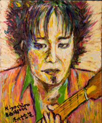 忌野清志郎 名刺 イラスト付き 94F87EEE-3C49-4A8A-92D7-