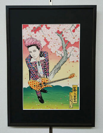 浮世絵木版画 hide 桜の景 ｜チケットぴあ