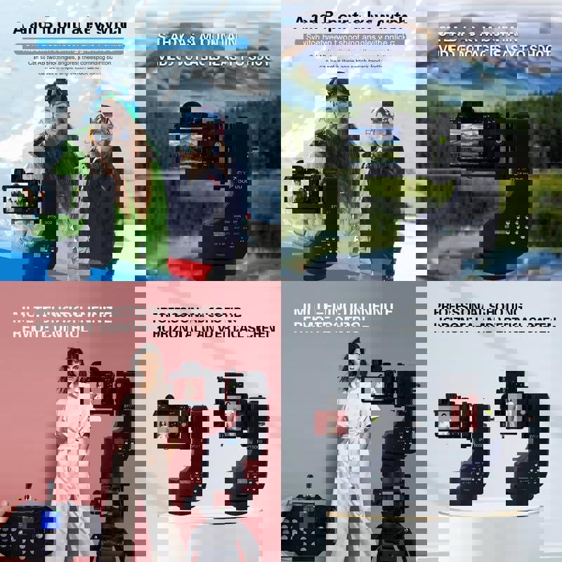 ZIFON PT-5000 PT5000 Auto Motorized Pan Tilt 360° Panoramic Head