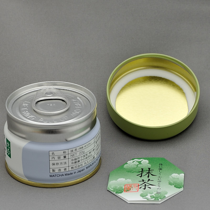 抹茶「雲鶴」20g缶 宇治 丸久小山園 | お茶きん