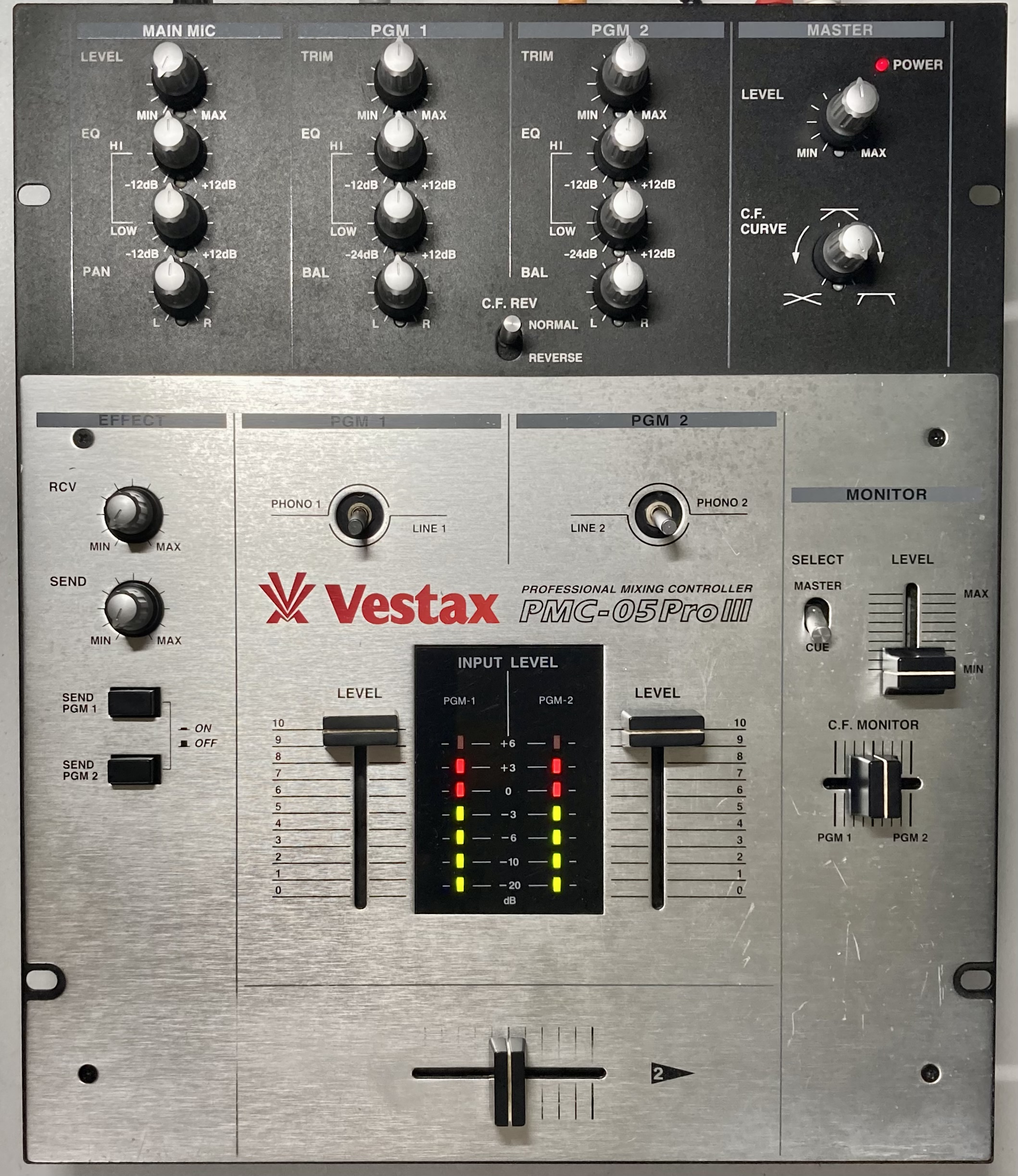 VESTAX ベスタクスPMC-05ProⅡ フェーダーオーバーホール