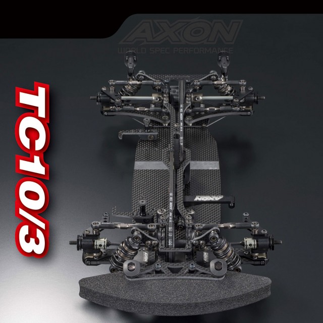 AXON TC10/3 シャーシ（カーボン仕様） 美品 【公式通販】