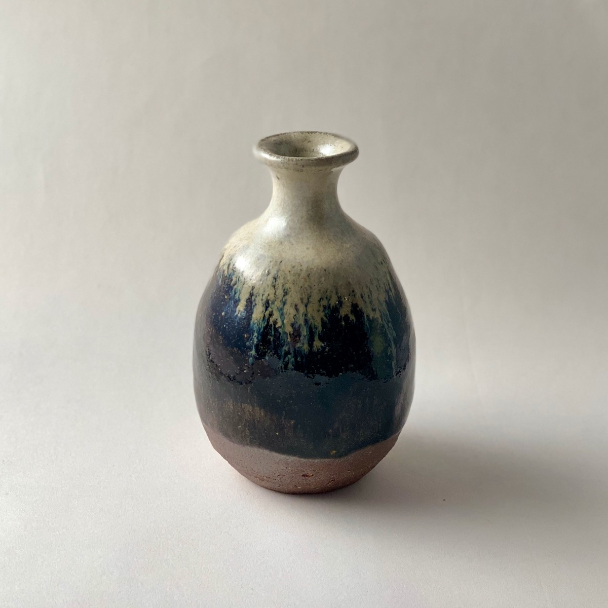 朝鮮唐津 古唐津 徳利 時代箱付 C R8434 朝鮮唐津 古唐津 徳利 時代