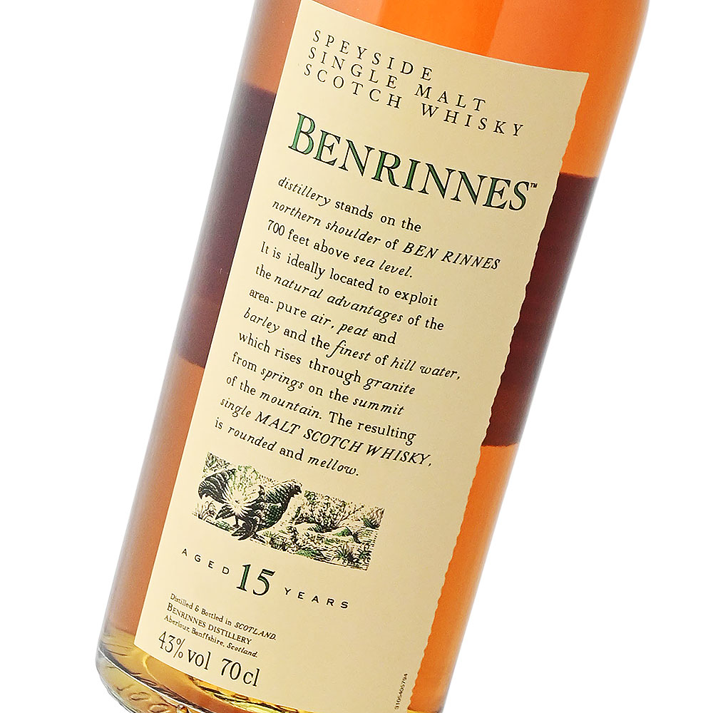 スコッチウイスキー】花と動物 ベンリネス15年 700ml | 酒商増田屋