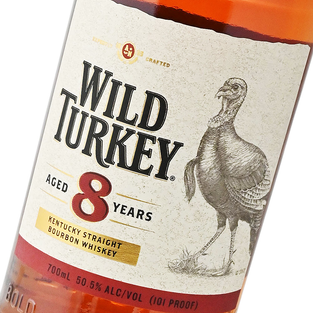 バーボンウイスキー】ワイルドターキー8年正規 700ml | 酒商増田屋