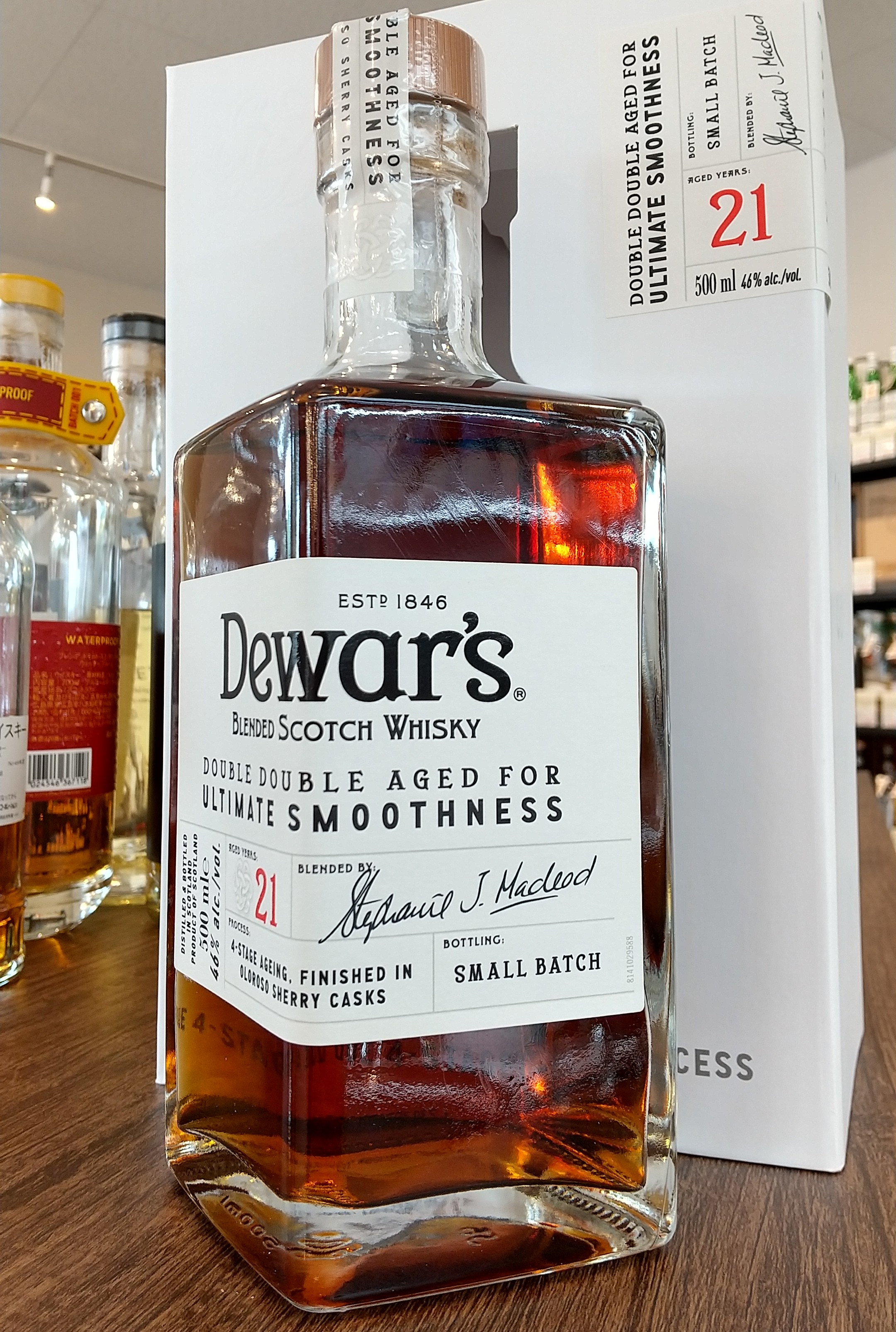 Dewar's 21年 ブレンデッドスコッチウイスキー 500ml デュワーズ