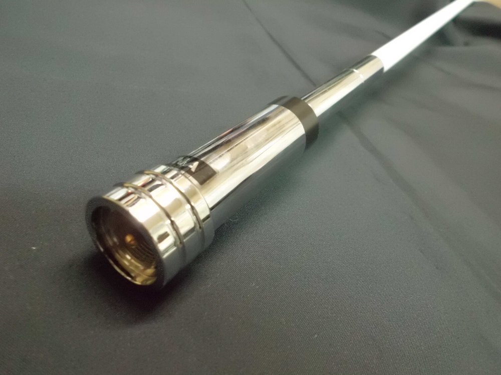 ワンセグ・フルセグ テレビアンテナ パーソナルタイプ白 101.5cm