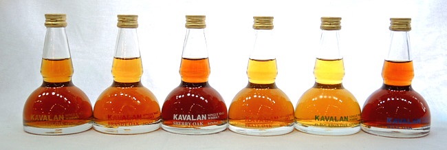 カバラン 50mlミニボトル6本セット KAVALAN未開封台湾ウイスキー