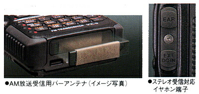 VX-7 スタンダード 50 144 430MHz＋広帯域受信機能ハンディ VX-7