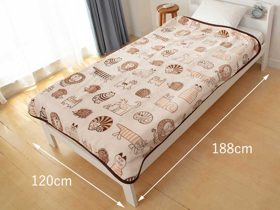 楽天市場】リサラーソン 電気毛布 掛け 敷き 掛け/敷き兼用