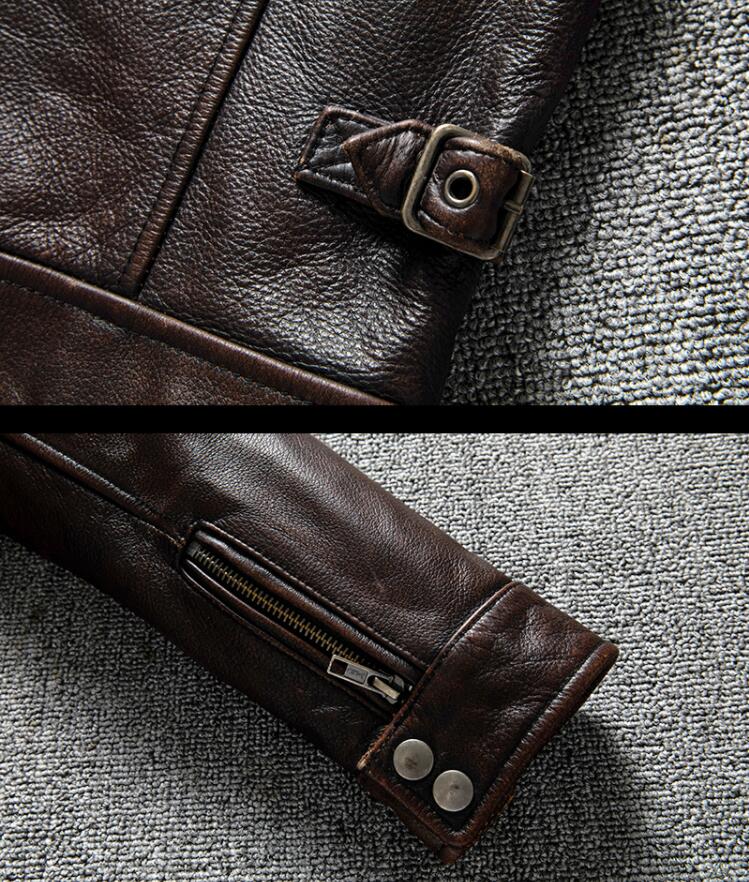 楽天市場】M65 レザージャケット メンズ ジャケット 秋冬 ユーズド加工