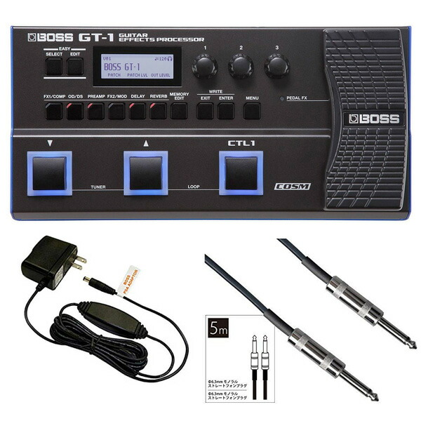 楽天市場】BOSS マルチエフェクター GT-1 : 三木楽器 楽天市場店