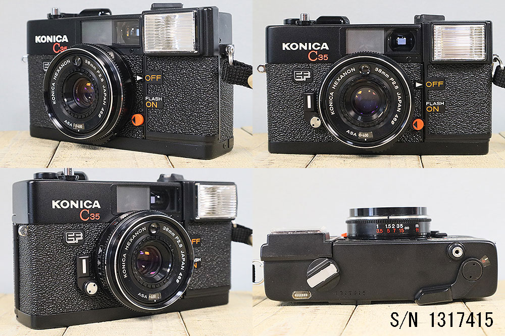 動作確認済】 KONICA C35 EF D F1215-15ID p 楽天市場】【整備済