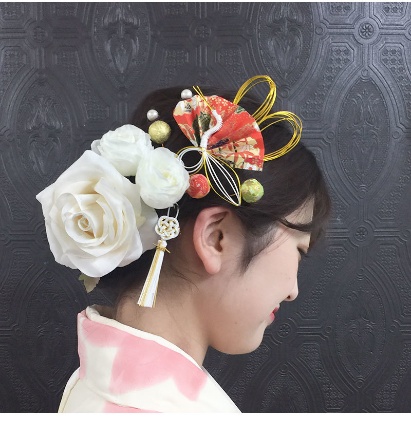 楽天市場】【メール便 送料無料】 Uピン かんざし 簪 玉 ボール 和装