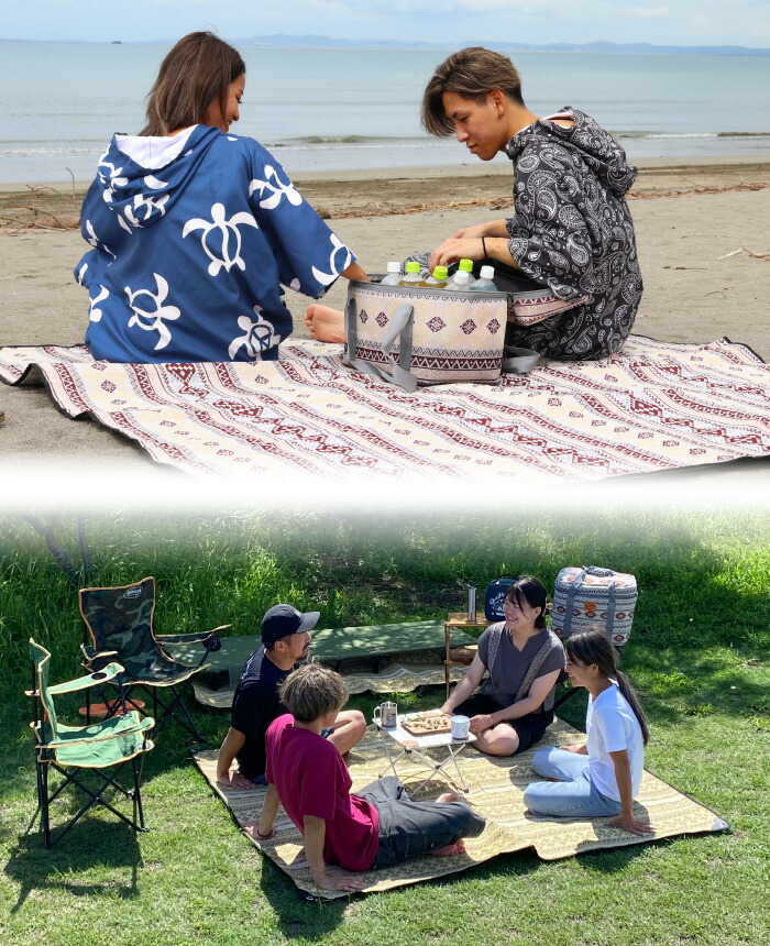 楽天市場】【決算価格】 レジャーシート 厚手 防水 大判 おしゃれ 200