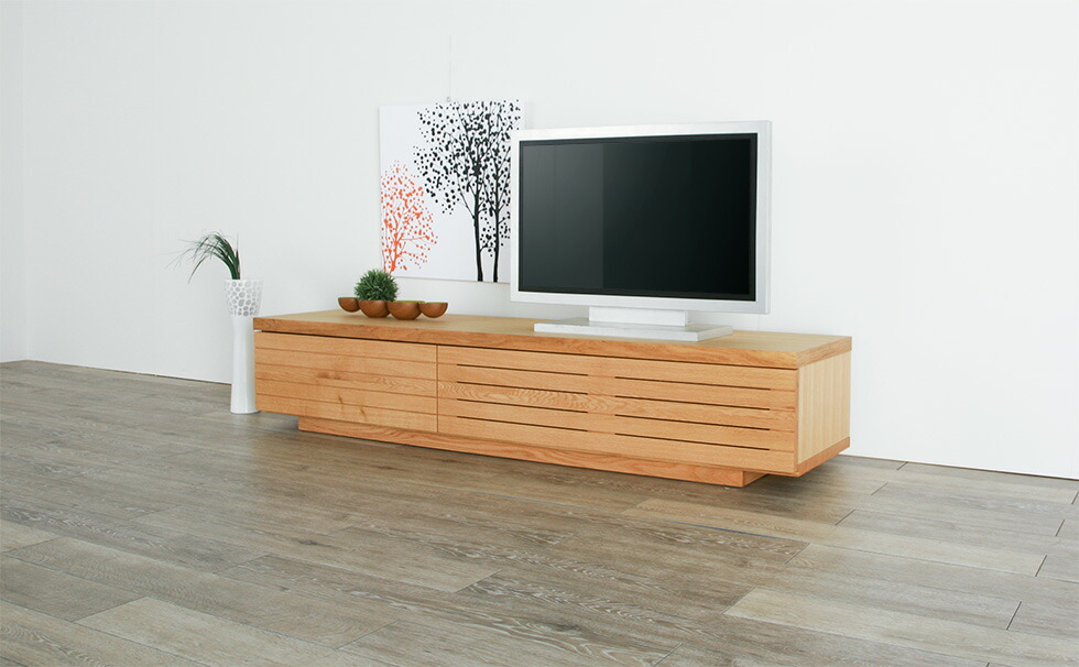 楽天市場】テレビボード 180 オーク サクラ ローボード TVボード