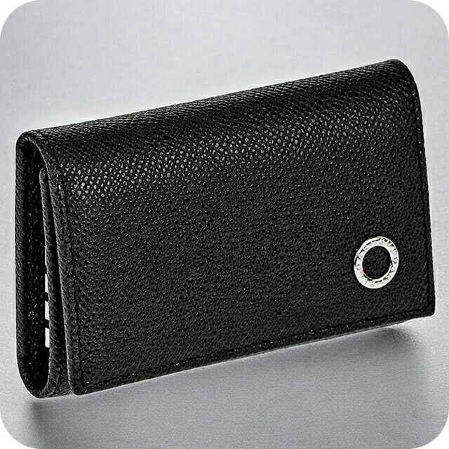 ブルガリ キーケース メンズ レディース BVLGARI レザー 280887 BLK