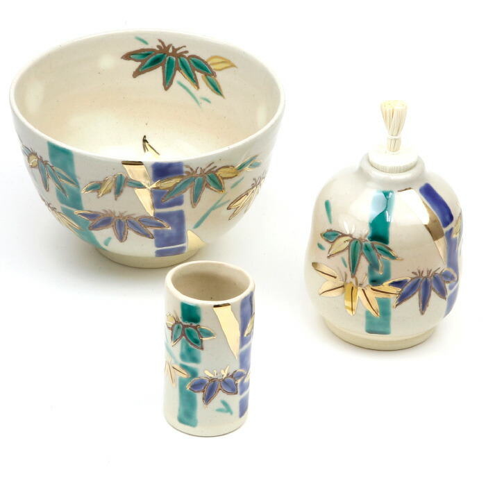 楽天市場】茶道具 茶箱 茶箱用三点セット(茶碗・振出・茶巾筒)赤絵