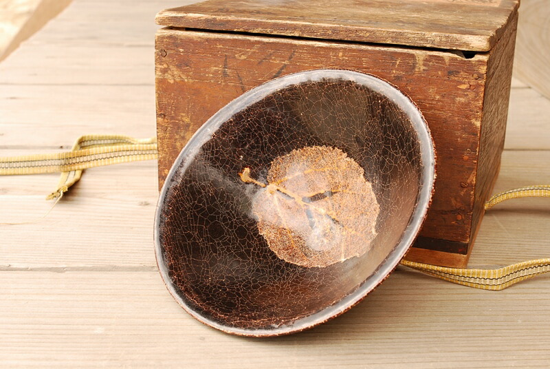 楽天市場】【中国陶磁器 木の葉天目茶碗 盃 杯 吉州窯 未研磨】中国