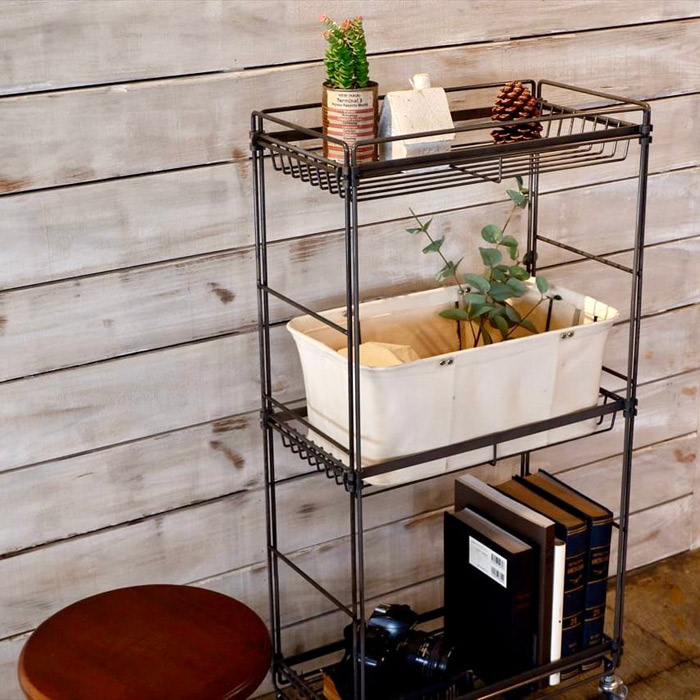 zunzun様 アイアンシェルフ アイアンラック 収納 キッチン キャンプ 棚