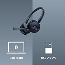 楽天市場】Anker PowerConf H700（ワイヤレスヘッドセット Bluetooth